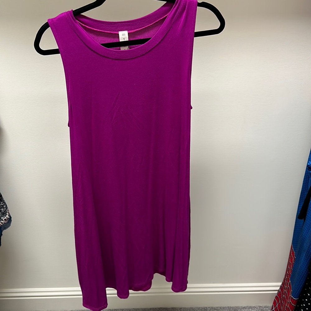Purple dress